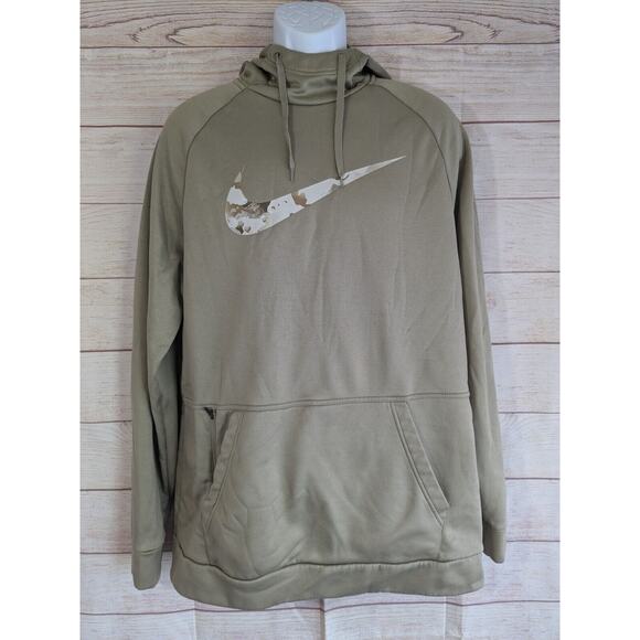 Nike Men’s Light Bone Camo Swoosh ACG Training Pullover Hoodie Extra Large - Picture 1 of 7